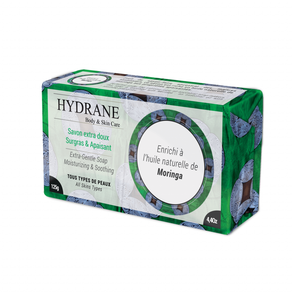 Savon surgras et apaisant,<br> à l’huile de moringa