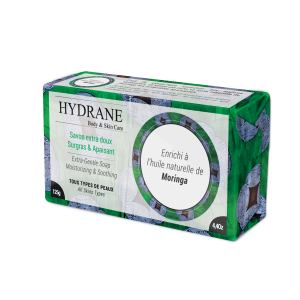 Savon surgras et apaisant,<br> à l’huile de moringa
