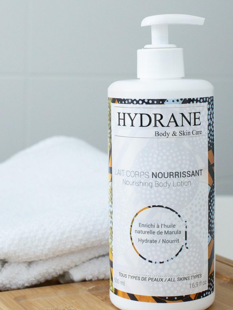 Lait corps nourrissant,<br>  à l'huile de marula