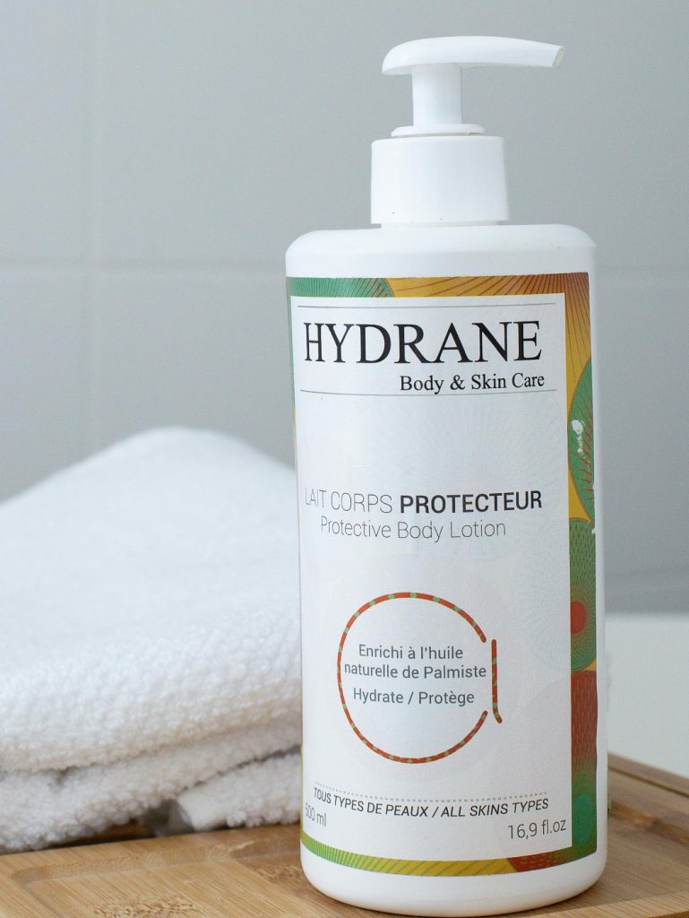 Lait corps protecteur, <br>à l'huile de palmiste