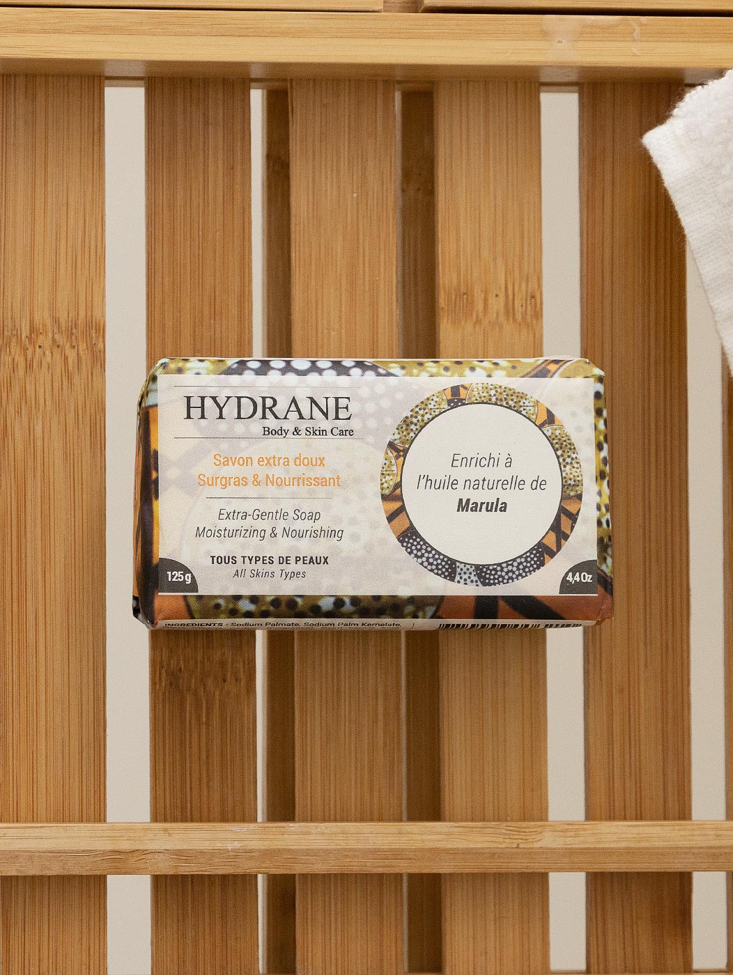 Savon surgras et nourissant,<br> à l'huile de marula
